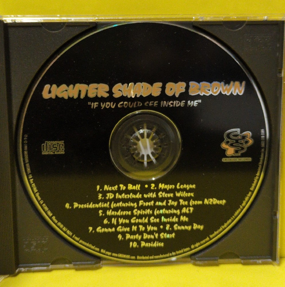 Lighter Shade Of Brown - If You Could See Inside Me - 1999 - 61625-2 - Used - EX - CDs