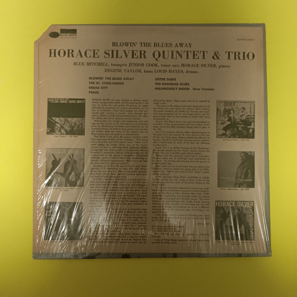 Horace Silver - Blowin' the Blues Away / RVG in Shrink - 1973 - BST 84017 - Used - VG++ - Vinyl