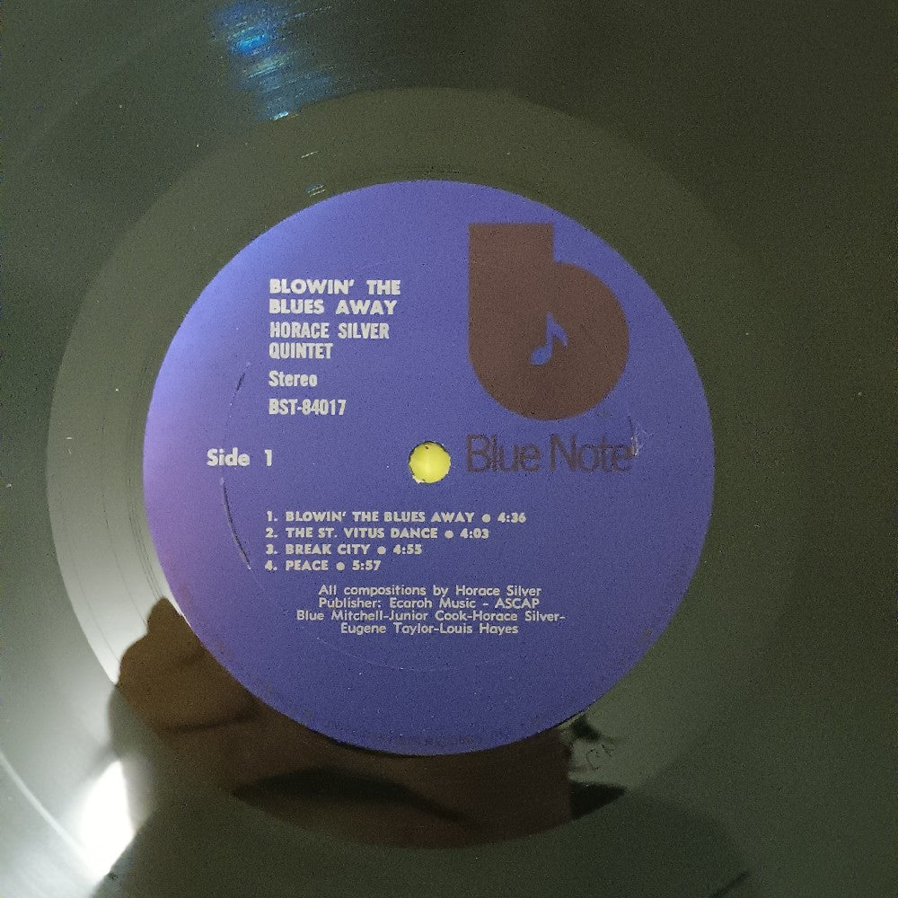 Horace Silver - Blowin' the Blues Away / RVG in Shrink - 1973 - BST 84017 - Used - VG++ - Vinyl