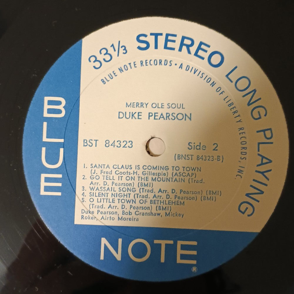 Duke Pearson - Merry Ole Soul in Shrink - 1969 - BST 84323 - Used - VG++ - Vinyl