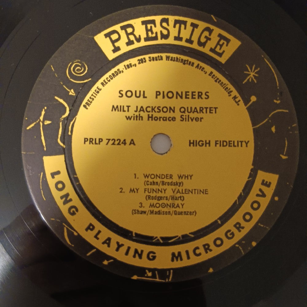 Milt Jackson ft Horace Silver - Soul Pioneers - PRLP 7224 - Used - VG++ - Vinyl