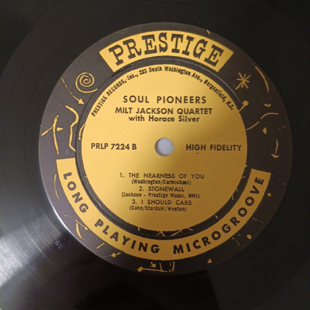 Milt Jackson ft Horace Silver - Soul Pioneers - PRLP 7224 - Used - VG++ - Vinyl
