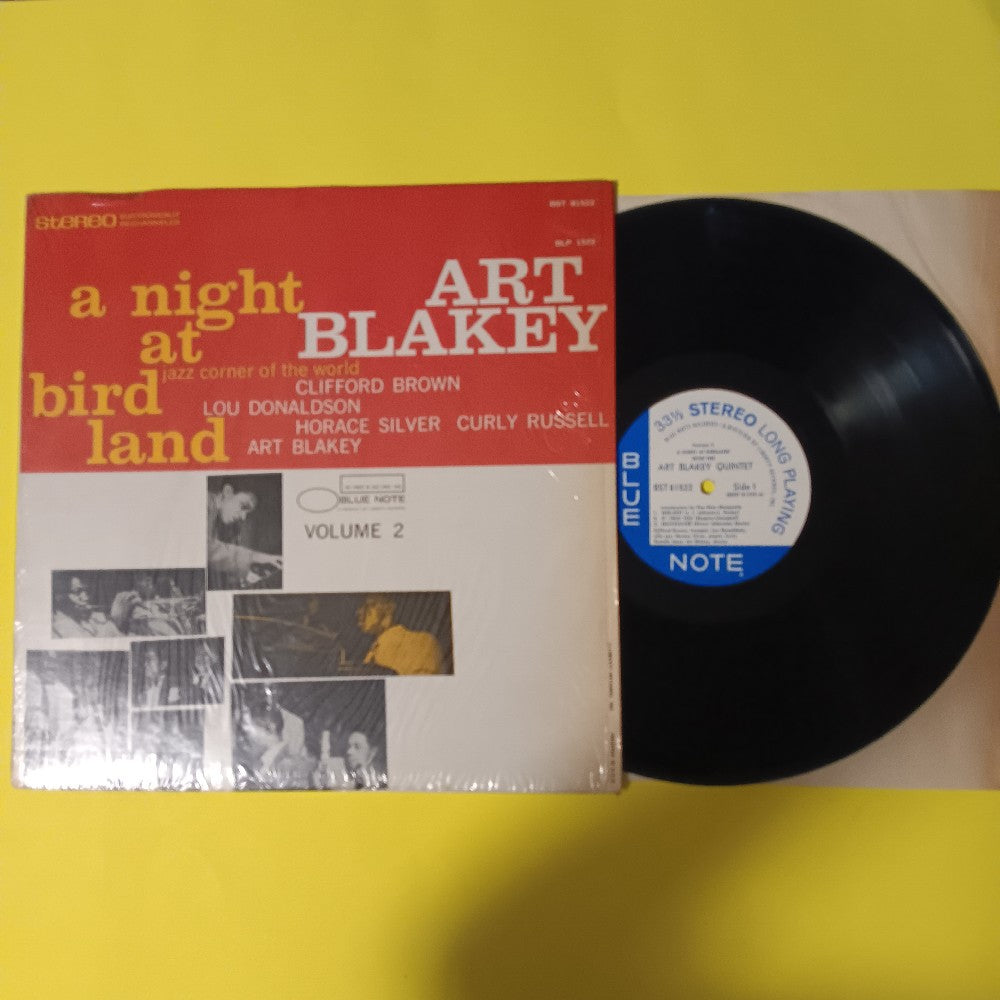 Art Blakey & the Jazz Messengers - A Night at Birdland Vol 2 w. Shrink - 1966 - BST 81522 - Used - VG++ - Vinyl