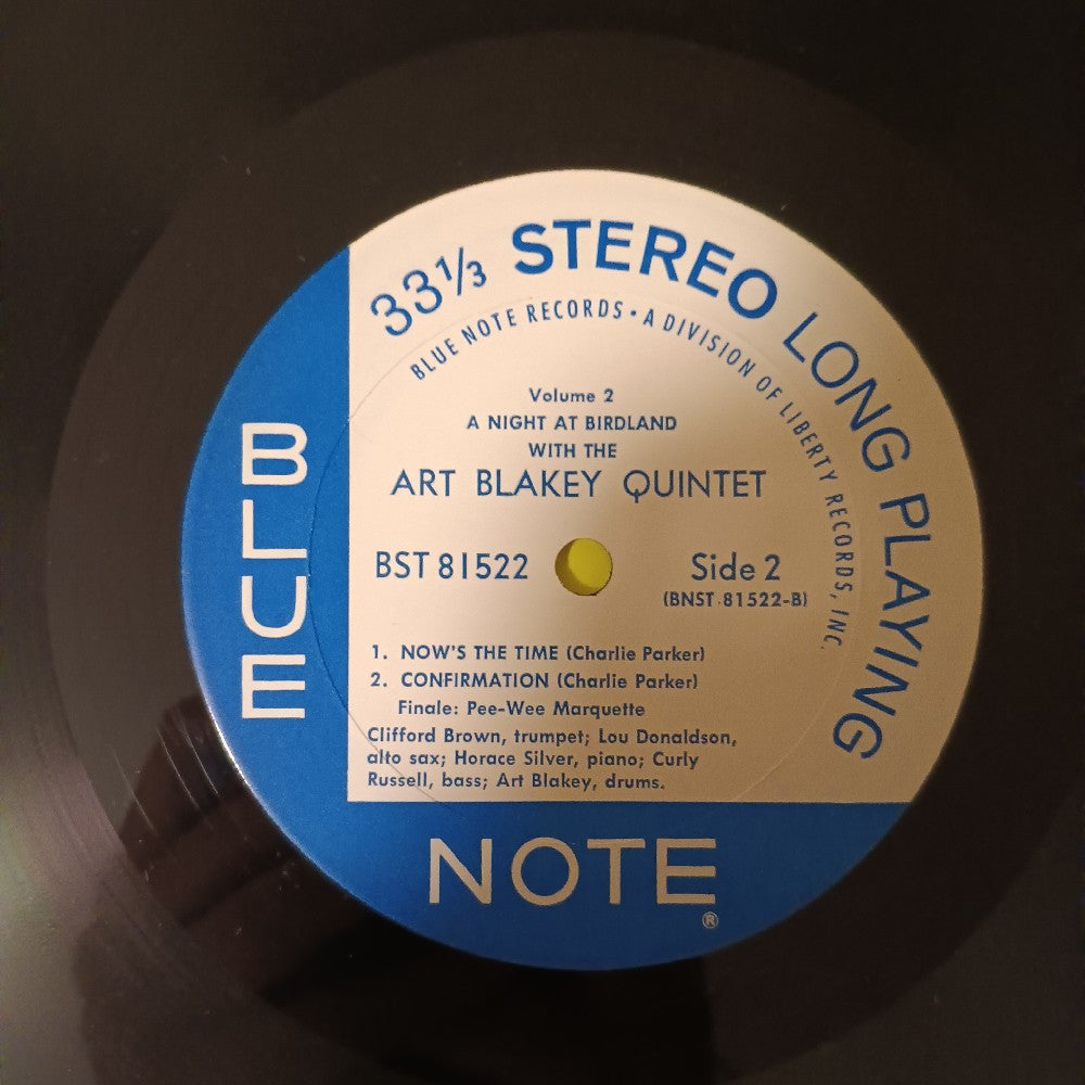 Art Blakey & the Jazz Messengers - A Night at Birdland Vol 2 w. Shrink - 1966 - BST 81522 - Used - VG++ - Vinyl