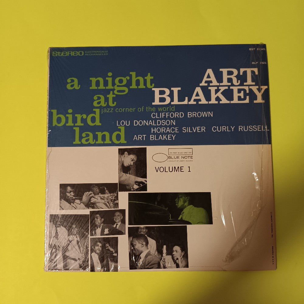 Art Blakey & the Jazz Messengers - A Night at Birdland Vol 1 w. Shrink - 1966 - BST 81521 - Used - VG++ - Vinyl