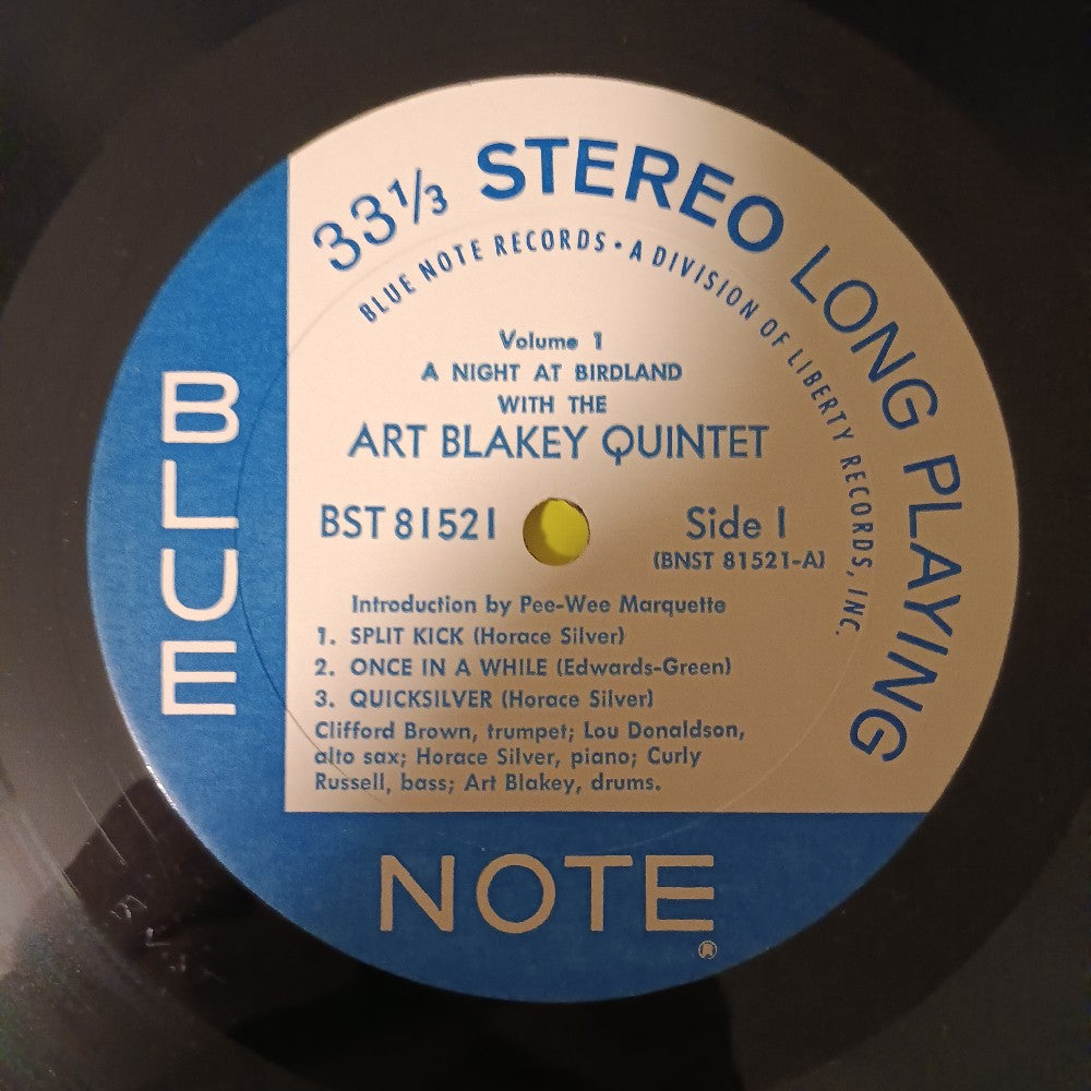 Art Blakey & the Jazz Messengers - A Night at Birdland Vol 1 w. Shrink - 1966 - BST 81521 - Used - VG++ - Vinyl