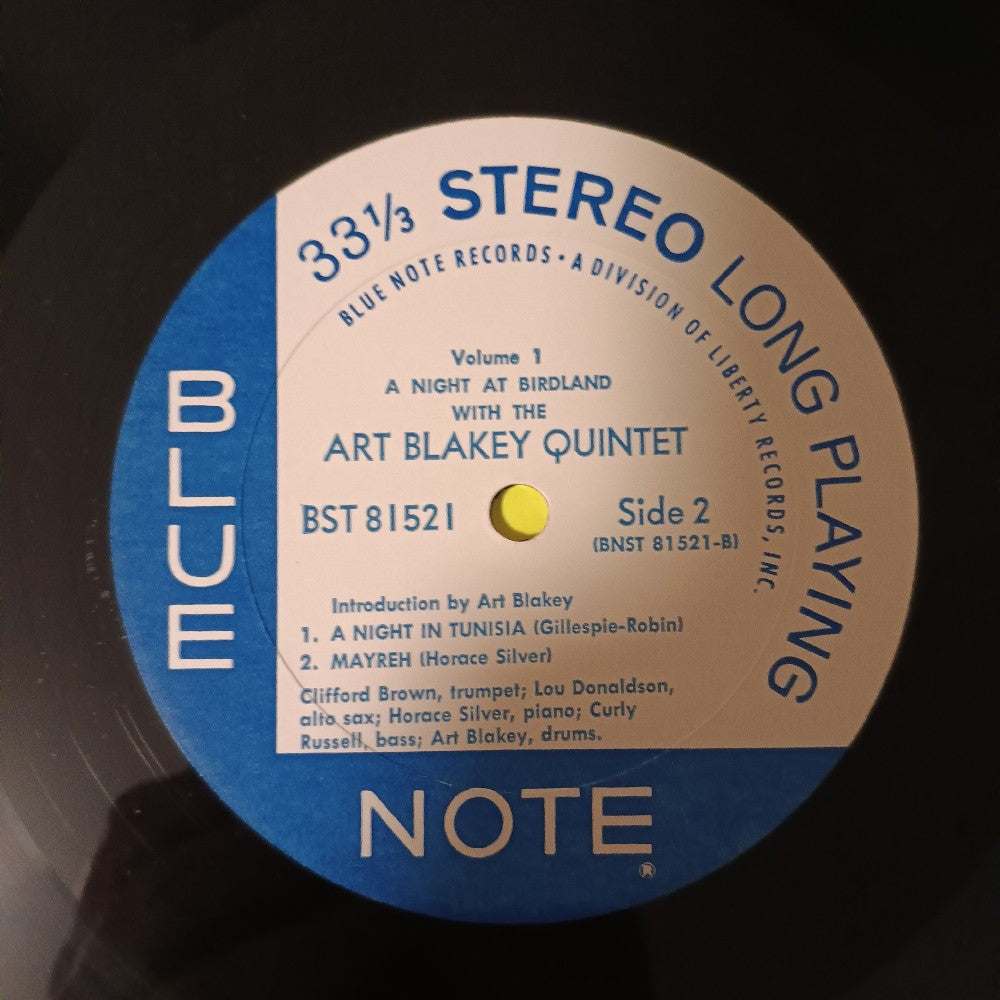 Art Blakey & the Jazz Messengers - A Night at Birdland Vol 1 w. Shrink - 1966 - BST 81521 - Used - VG++ - Vinyl