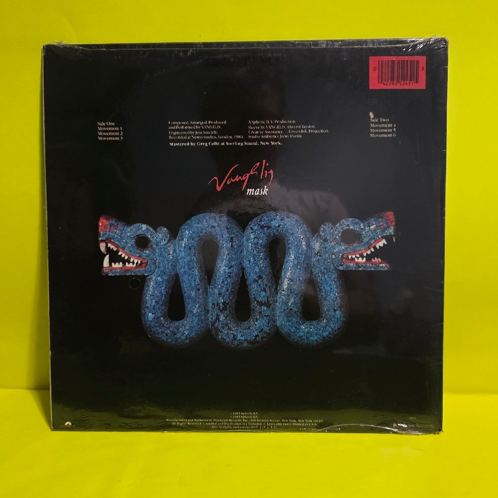 Vangelis - Mask - 1985 - 825 245-1 - New - Sealed - Vinyl