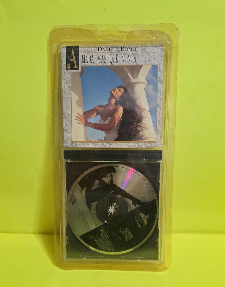 Daniela Romo - Amada Más Que Nunca / Long Box. - 1991 - H2Y-42489 - New - Sealed - CDs