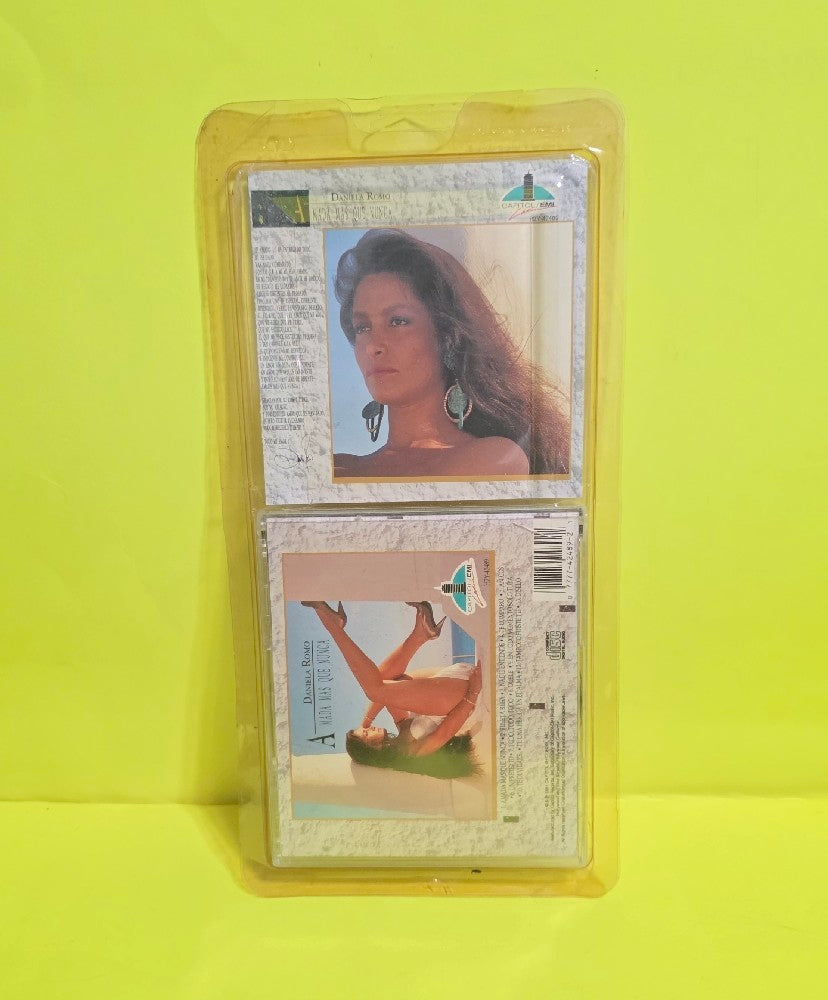 Daniela Romo - Amada Más Que Nunca / Long Box. - 1991 - H2Y-42489 - New - Sealed - CDs