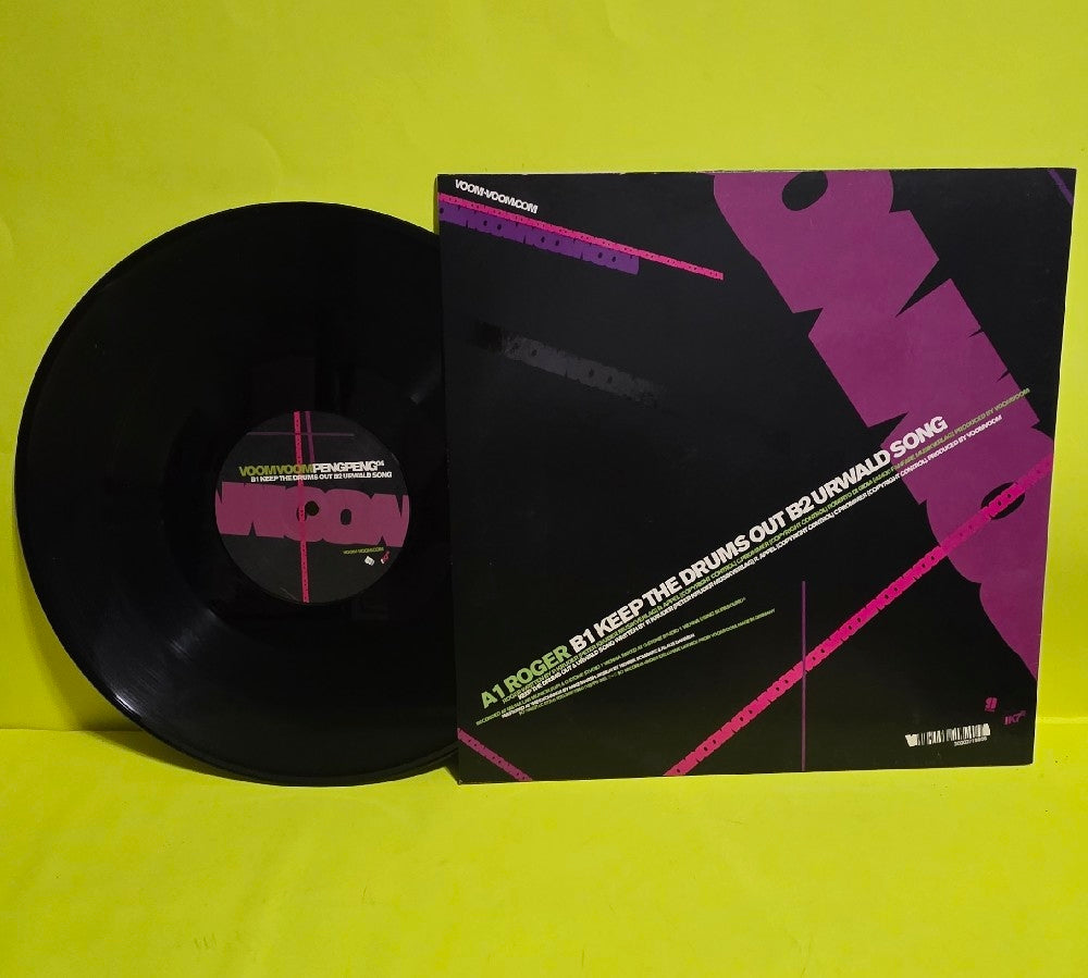 VoomVoom - Roger EP - 2006 - !K7198EP - Used - NM - Vinyl