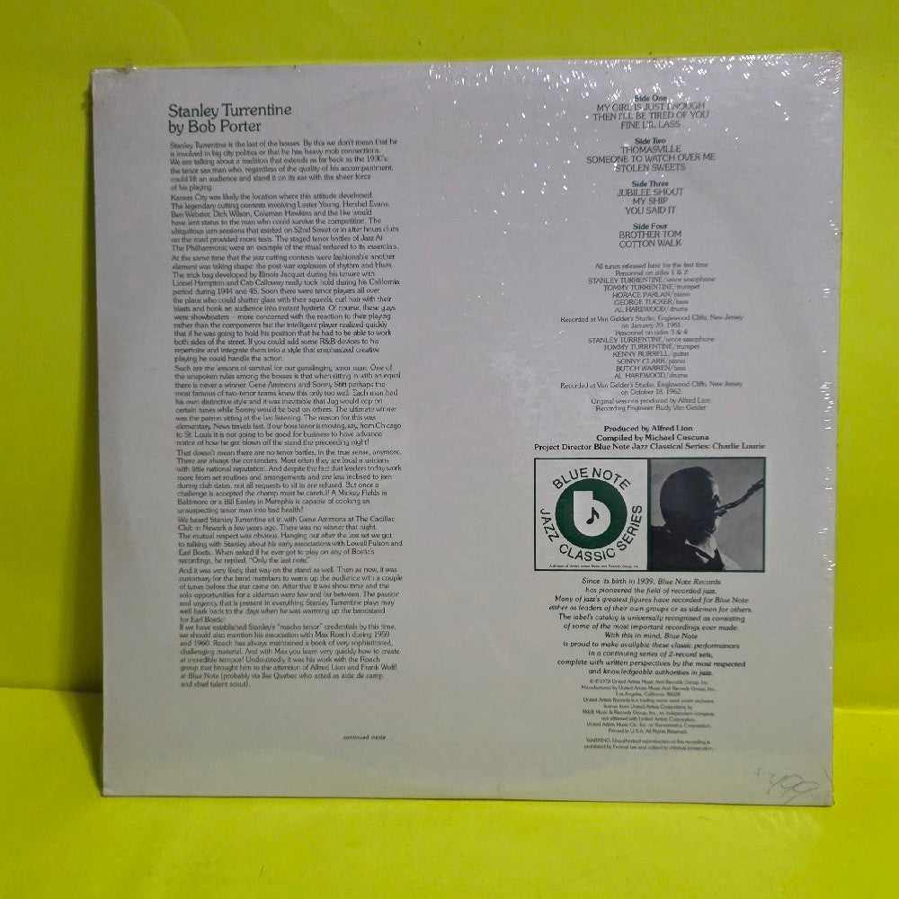 Stanley Turrentine  - Jubilee Shouts - 1978 - BN-LA883-J2 - New - Sealed - Vinyl
