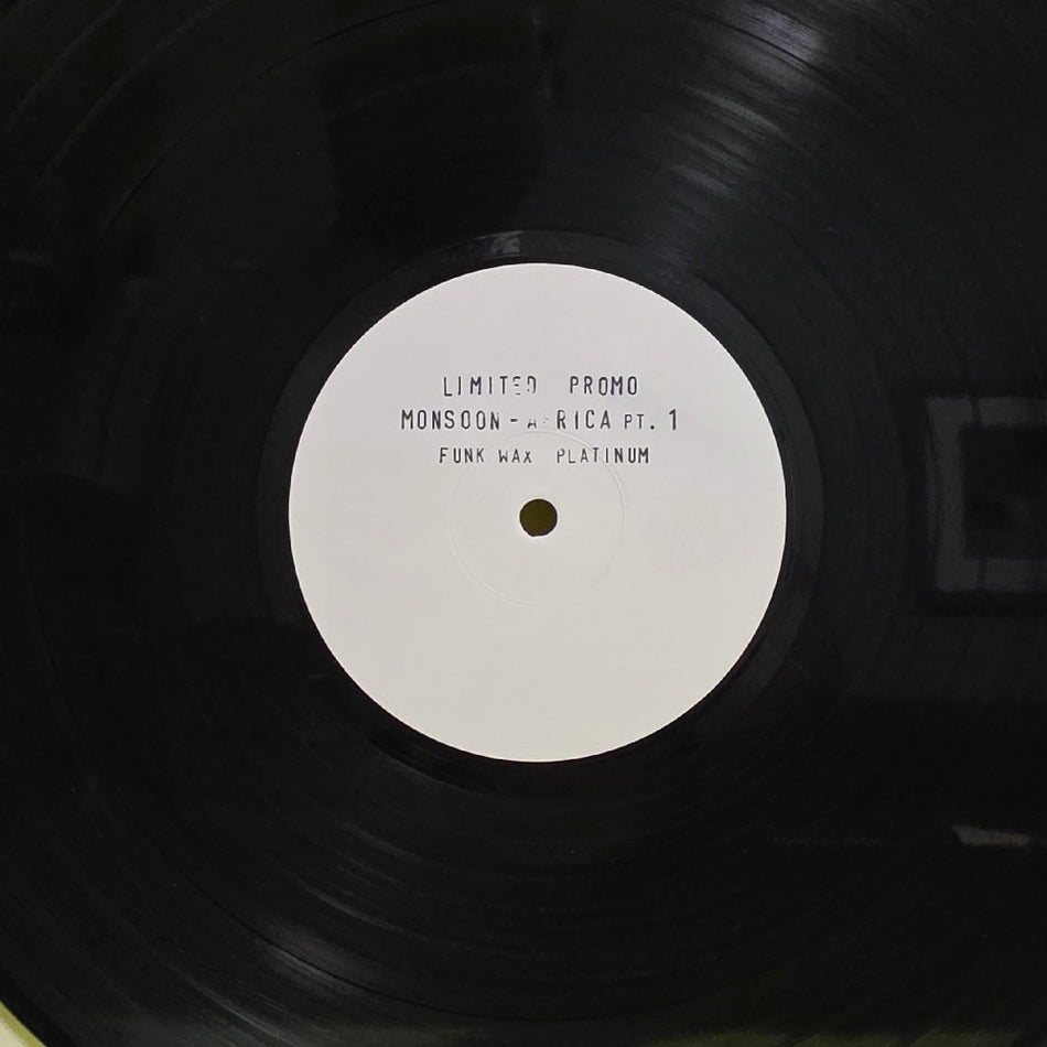 Monsoon  - Africa Pt. 1 / Limited Edition Promo Rare  - 2001 - FW012P - Used - VG++ - Vinyl
