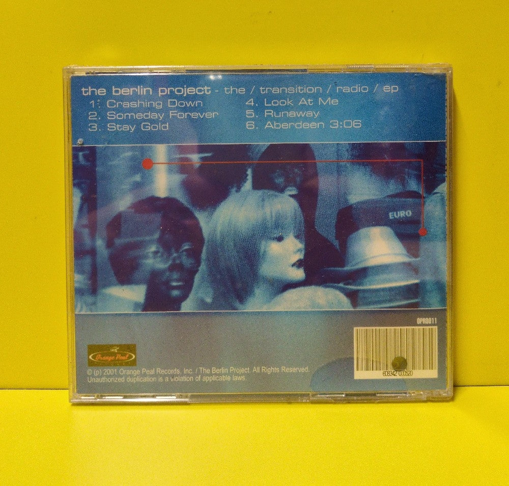 The Berlin Project - The Transition Radio EP - 2001 - OPROO11 - New - Sealed - CDs