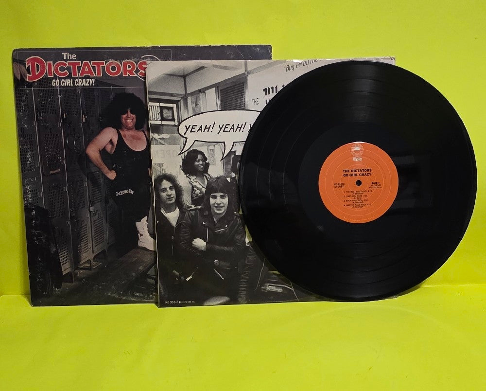 The Dictators - Go Girls Crazy! - 1975 - KE 33348 - Used - VG++ - Vinyl