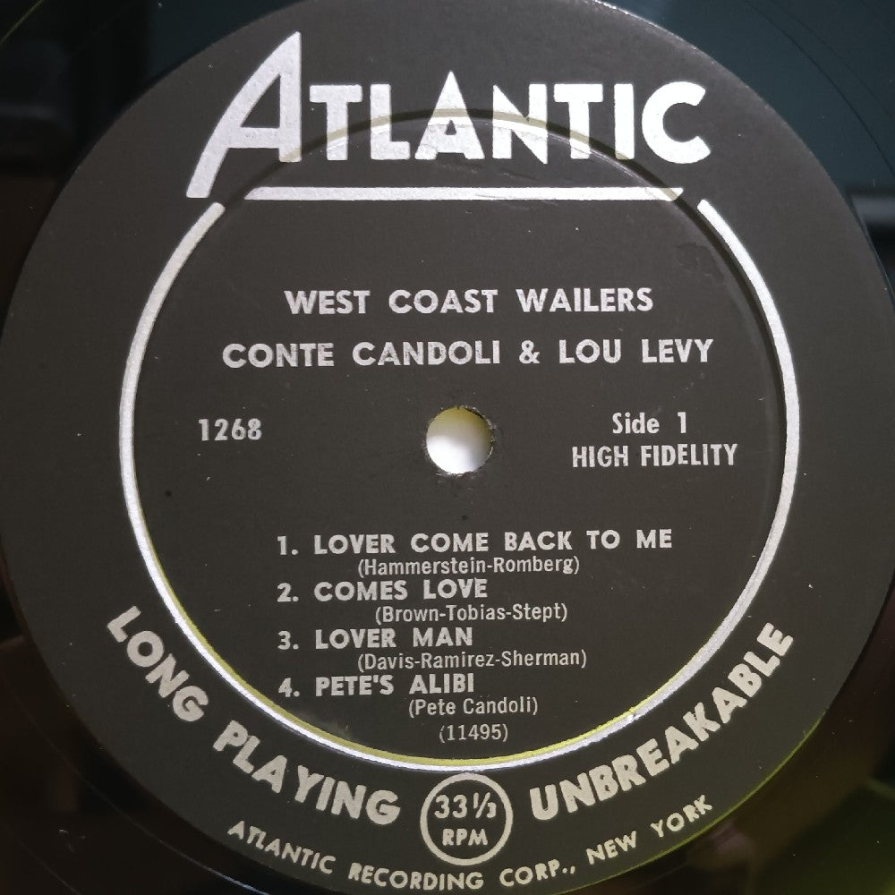 Content Candoli & Lou Levi - West Coast Wailer / Original Mono  - 1958 - 1268 - Used - VG+ - Vinyl