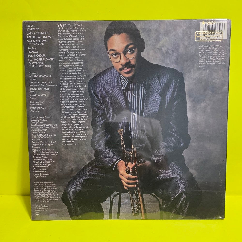 Wynton Marsalis - Hot House Flowers / Promo  - 1984 - FC 39530 - New - Sealed - Vinyl