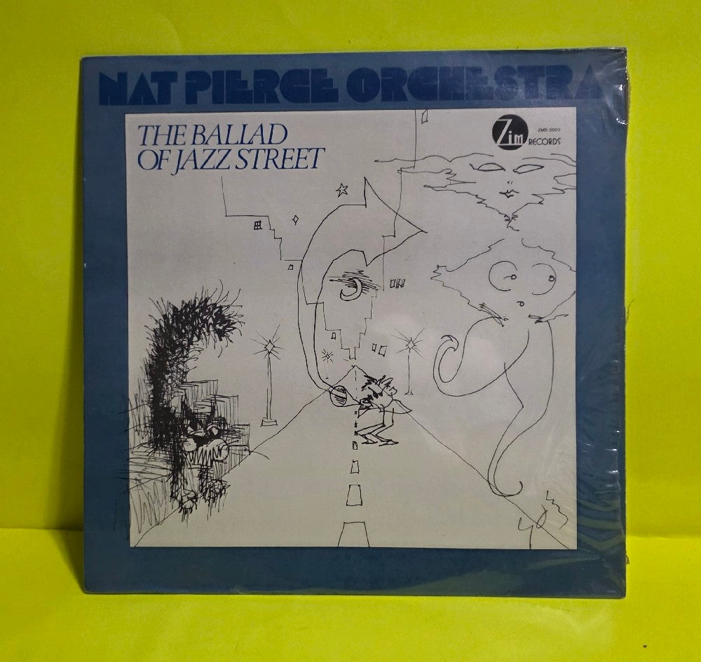 Nat Pierce Orchestra  - The Ballad Of Jazz Street  - 1980 - ZMS 2003 - New - Sealed - Vinyl