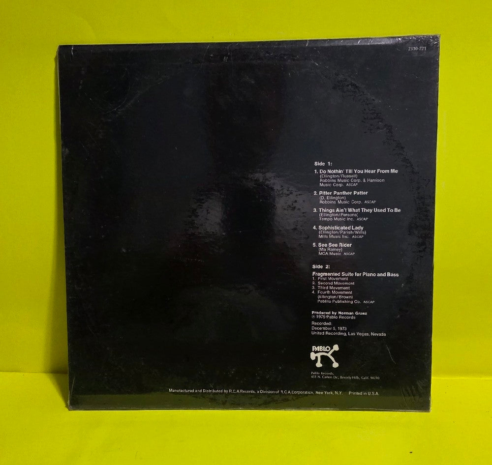 Duke Ellington  - This One's For Blanton - 1975 - 2310-721 - New - Sealed - Vinyl