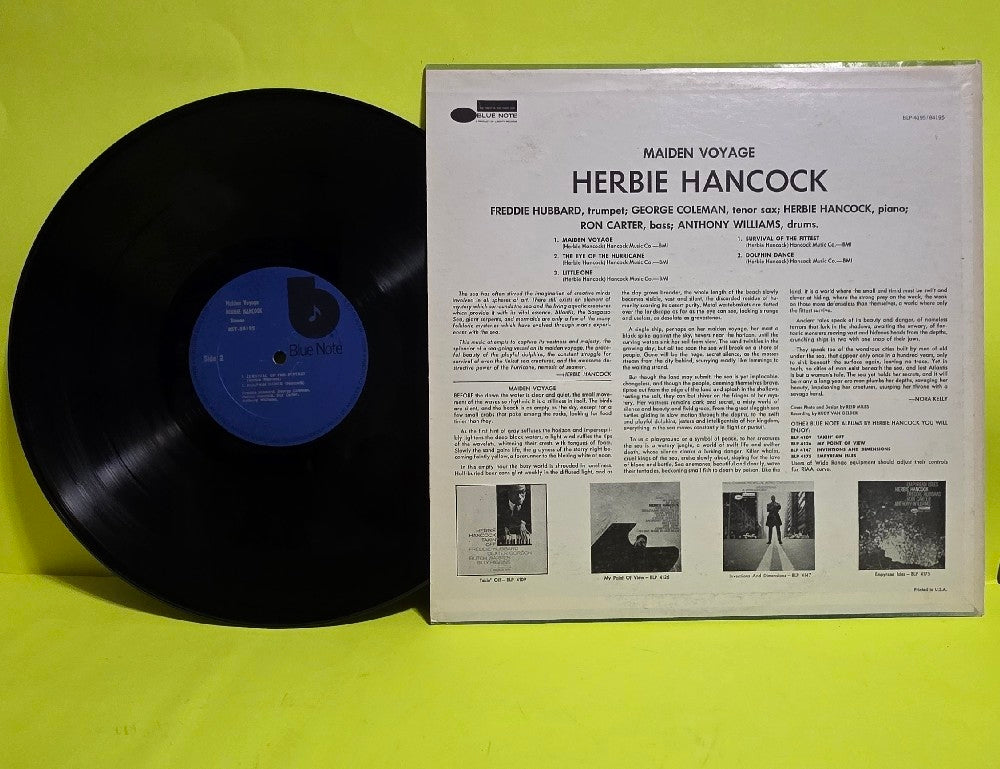 Herbert Hancock - Maiden Voyage - 1975 - BST-84195 - Used - VG++ - Vinyl