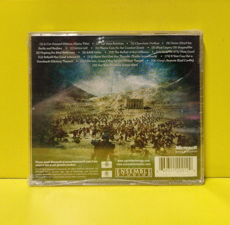 Stephen Rippy And Kevin McMullan - Age Of Mythology (Original Soundtrack) - 2002 - SE-2-001-2 - New - Sealed - CDs