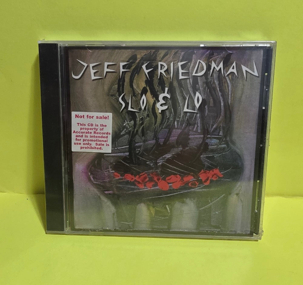 Jeff Friedman - Slo & Lo / Rare Promo  - 2002 - AC-5047 - New - Sealed - CDs