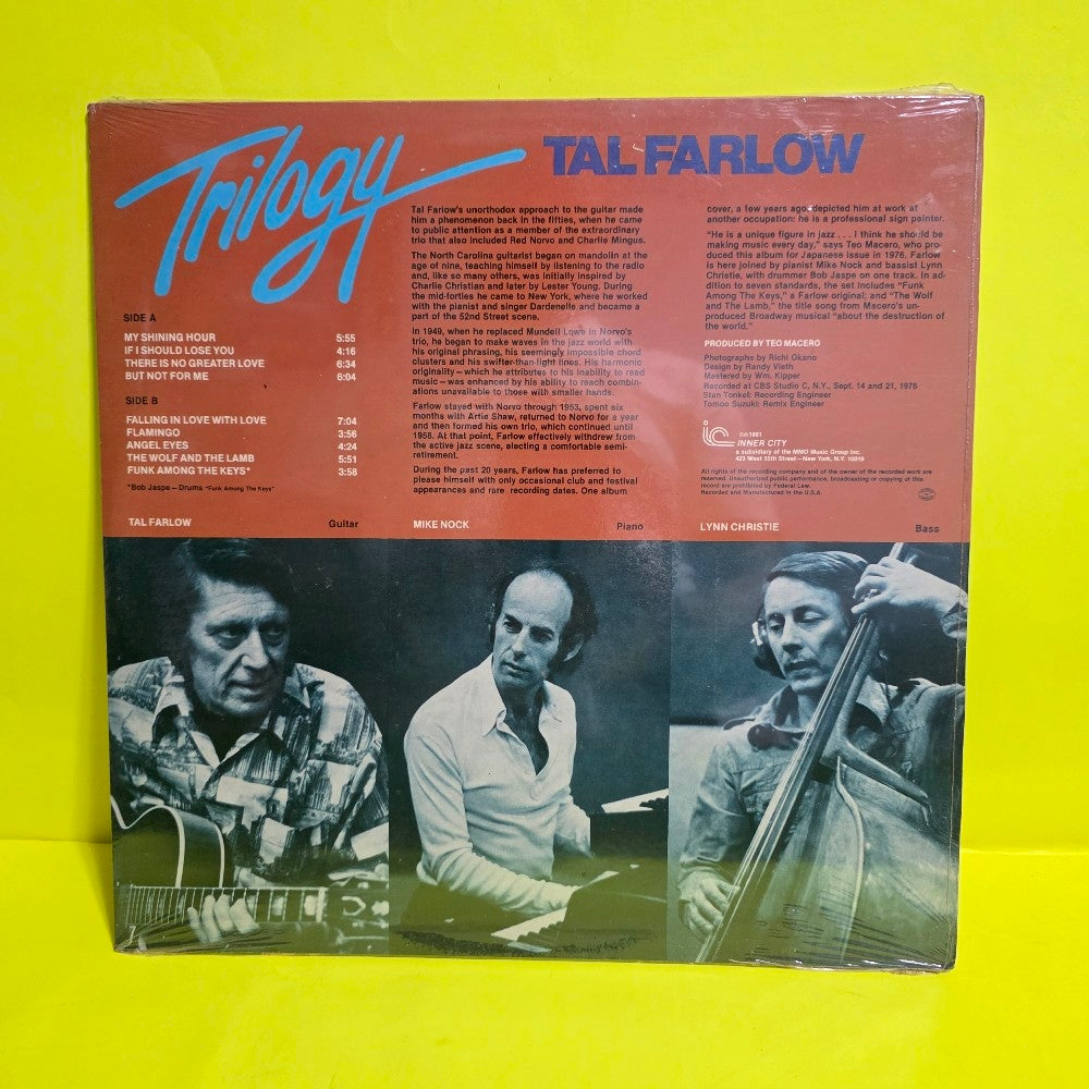 Tal Farlow  - Trilogy  - 1981 - IC 1099 - New - Vinyl
