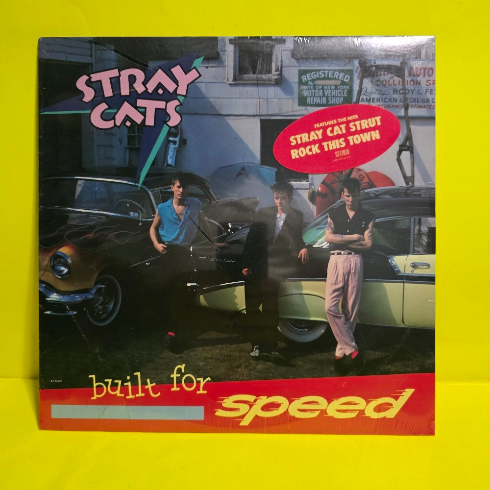 Stray Cats - Built For Speed - 1982 - ST-17070 - New - Sealed - Vinyl