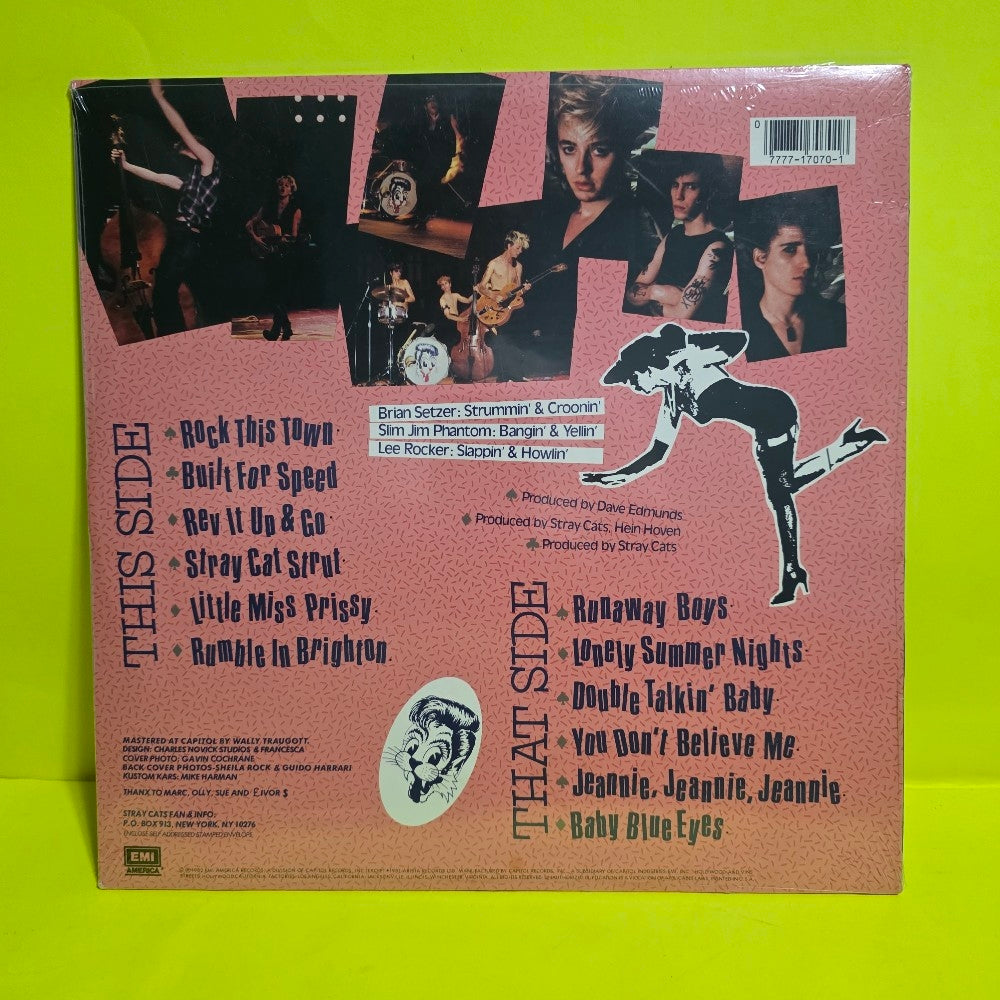 Stray Cats - Built For Speed - 1982 - ST-17070 - New - Sealed - Vinyl