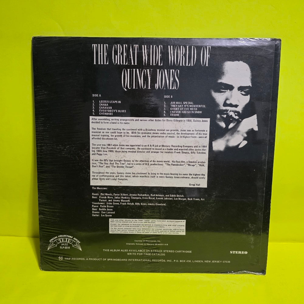 Quincy Jones  - The Great Wide World Of Quincy Jones  - 1974 - TLP-5514 - New - Sealed - Vinyl