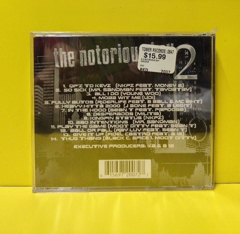 Various - The Notorious Bay 2 - 2007 - bay2007 - New - Sealed - CDs