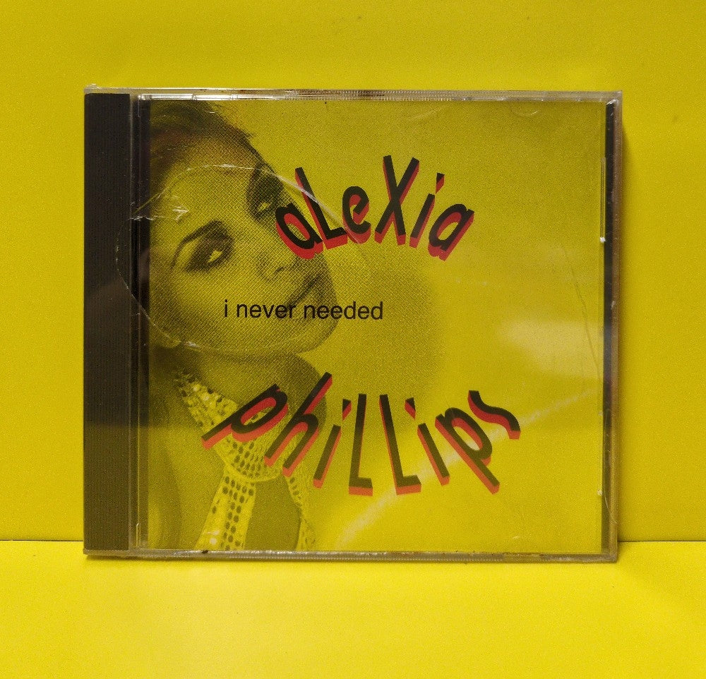 Alexia Phillips - I Never Needed - 1996 - 10159-2 - New - Sealed - CDs - Maxi-Single