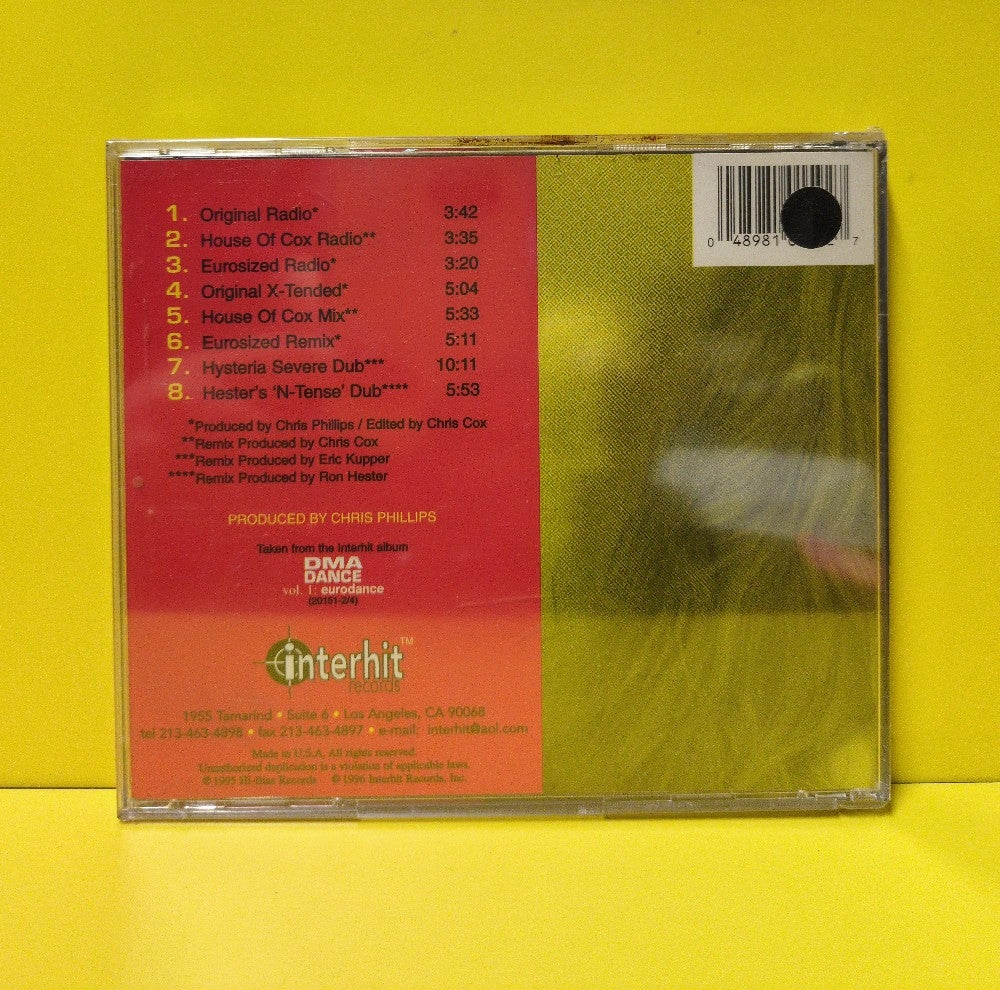 Alexia Phillips - I Never Needed - 1996 - 10159-2 - New - Sealed - CDs - Maxi-Single