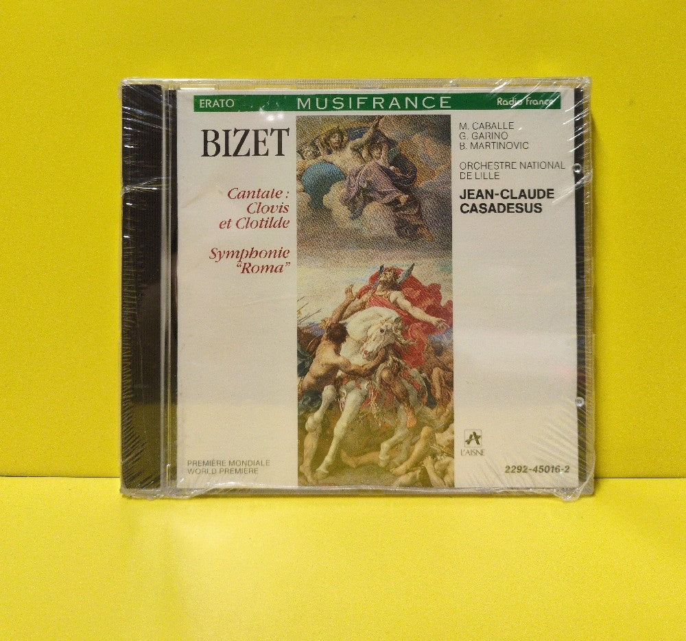 Georges Bizet, Jean-Claude Casadesus - Clovis Et Clotilde / Roma - 1990 - 2292-45016-2 - New - Sealed - CDs