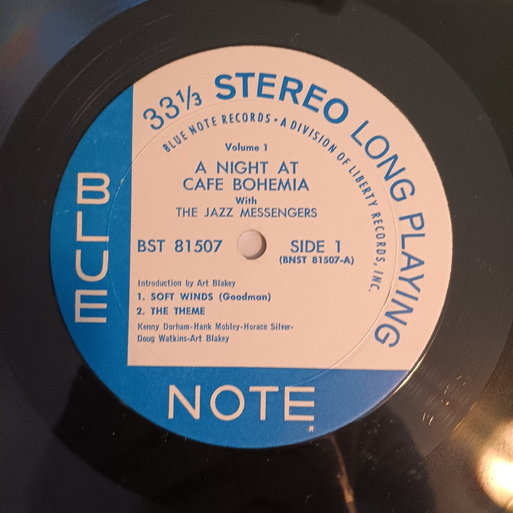 The Jazz Messengers - At The Cafe Bohemia Vol 1 - 1966 - BST 81507 - Used - VG++ - Vinyl