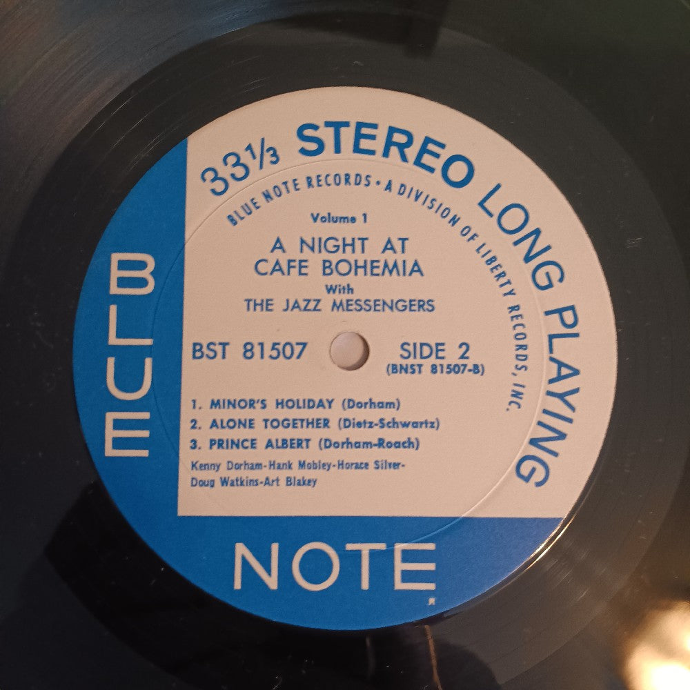 The Jazz Messengers - At The Cafe Bohemia Vol 1 - 1966 - BST 81507 - Used - VG++ - Vinyl
