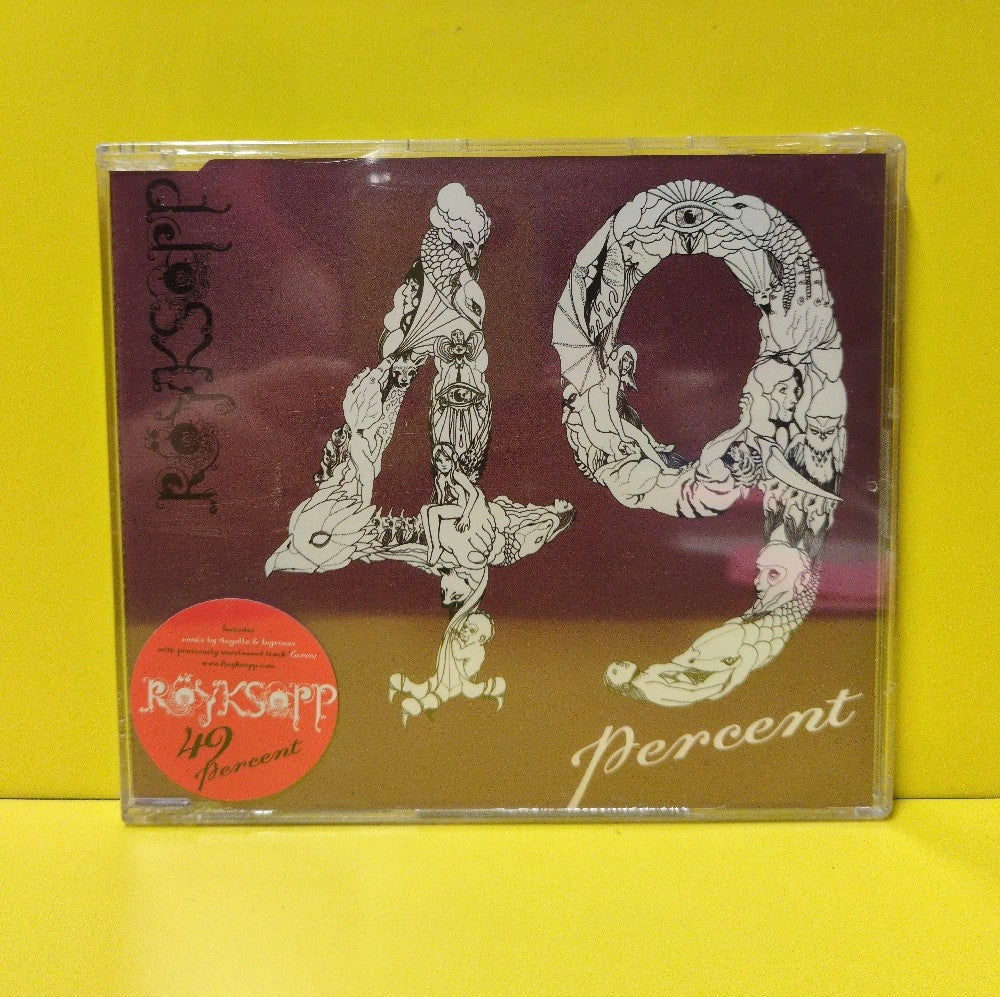 Röyksopp - 49 Percent - 2005 - 0946 3378752 0 - New - Sealed - CDs - Maxi-Single - Europe Import