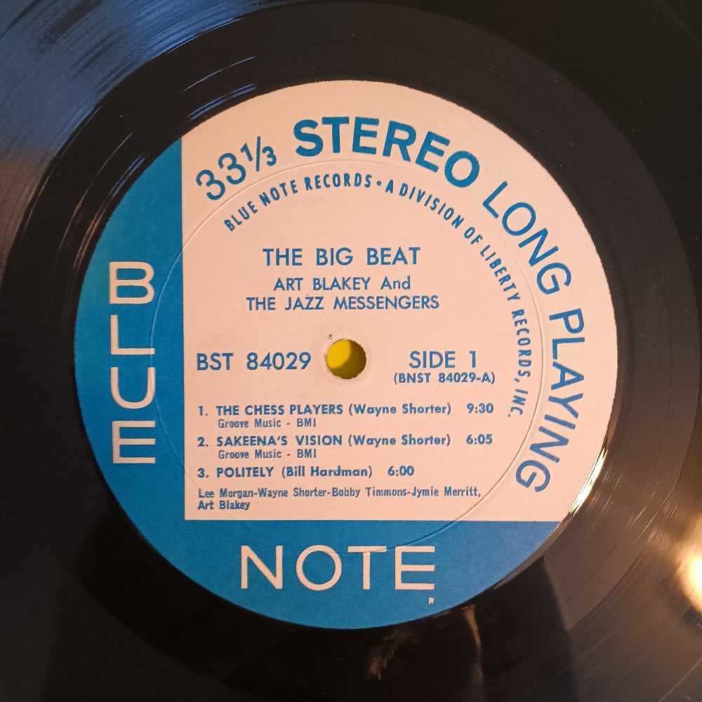 Art Blakey and the Jazz Messengers - The Big Beat / RVG Stamp  - 1966 - BST 84029 - Used - VG+ - Vinyl