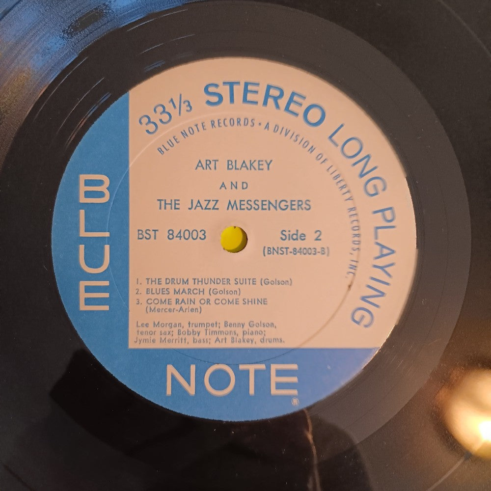 Art Blakey and the Jazz Messengers - Moanin' / RVG Stamp - 1966 - BST 84003 - Used - VG+ - Vinyl