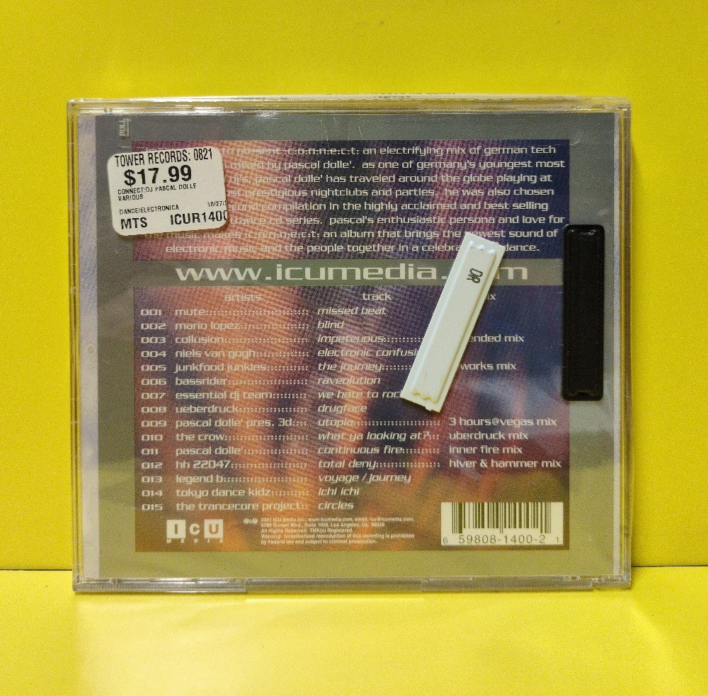 Pascal Dollé - International Club Union: Connect - 2001 - 59808-1400-2 - New - Sealed - CDs