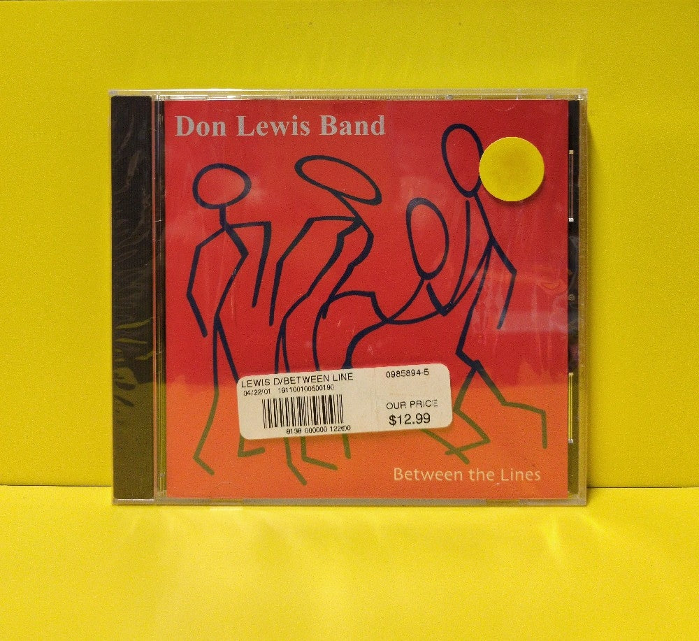 Don Lewis Band - Between The Lines - 2001 - - - New - Sealed - CDs - Canada Import