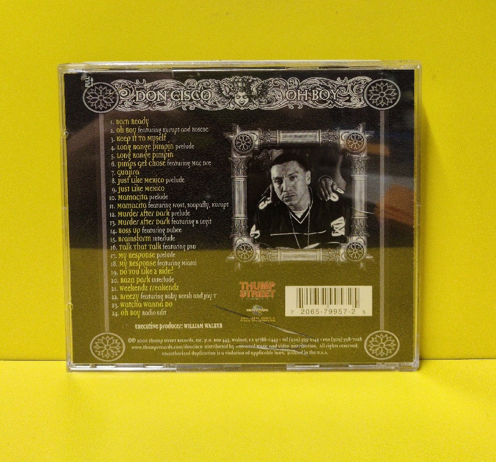 Don Cisco - Oh Boy - 2000 - 206 579 957 2 - New - NM - CDs