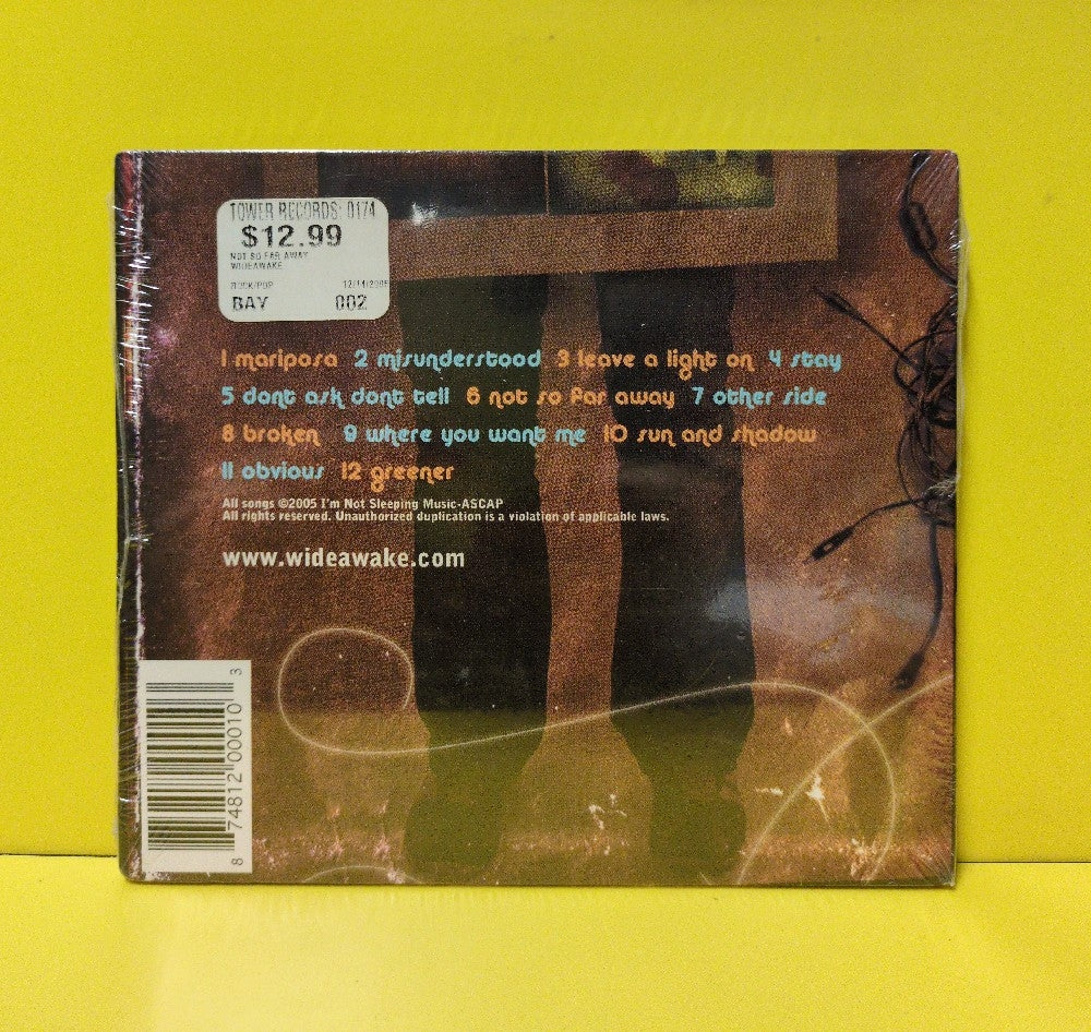 Wideawake - Not So Far Away  - 2005 - 18912109 - New - Sealed - CDs