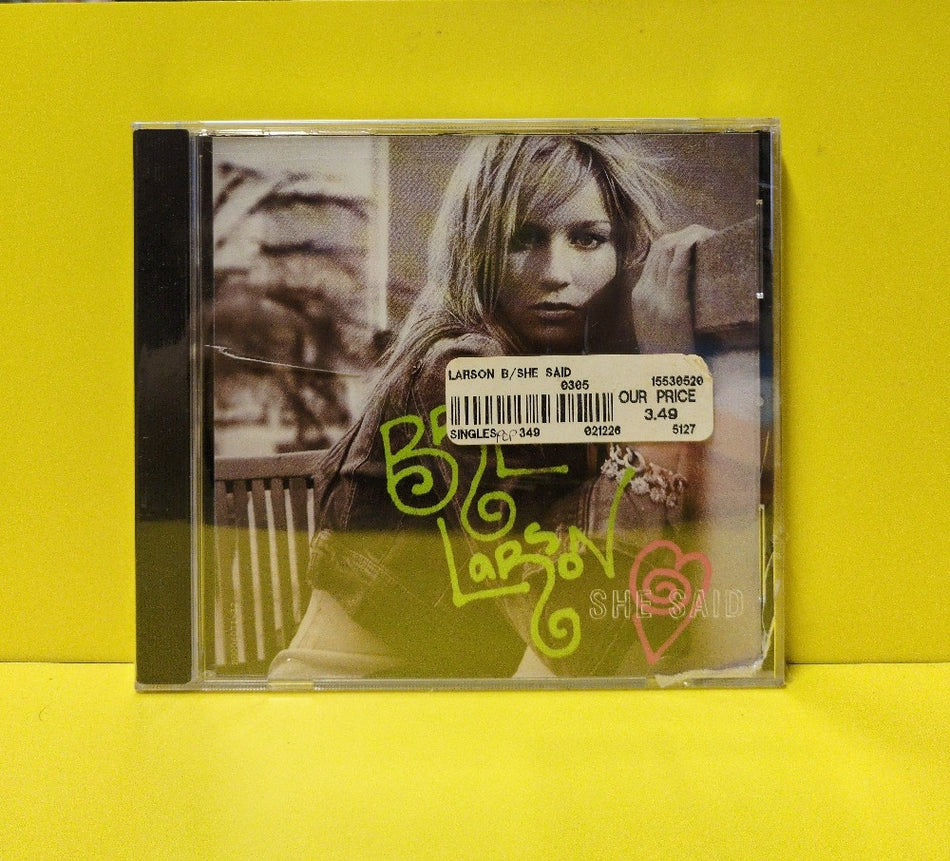 Brie Larson - She Said - 2005 - B0004071-32 - New - Sealed - CDs - Single