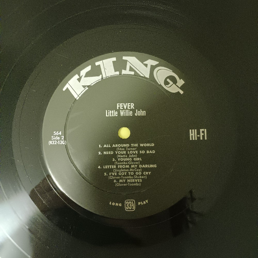 Little Willie John - Fever / Mono - 1961 - King 564 - Used - VG++ - Vinyl