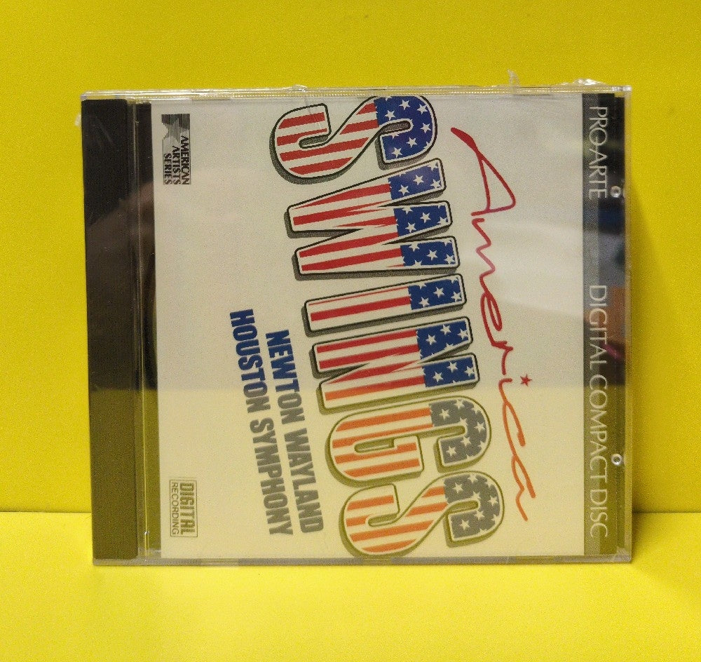Newton Wayland, Houston Symphony Orchestra - America Swings - 1987 - CDD 351 - New - Sealed - CDs - Bonus Cassette