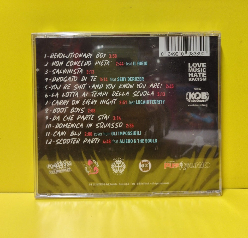 F.F.D. - Revolutionary Boy - 2022 - KOB162 - New - Sealed - CDs - Italy Import