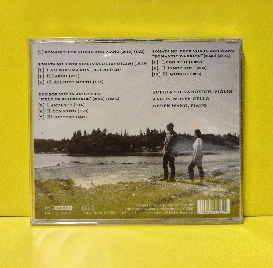 Patrick Stoyanovich, Sophia Stoyanovich, Aaron Wolff, Derek Wang - Rue Paradis: Chamber Works By Patrick Stoyanovich - 2024 - BRIDGE 9593 - New - Sealed - CDs
