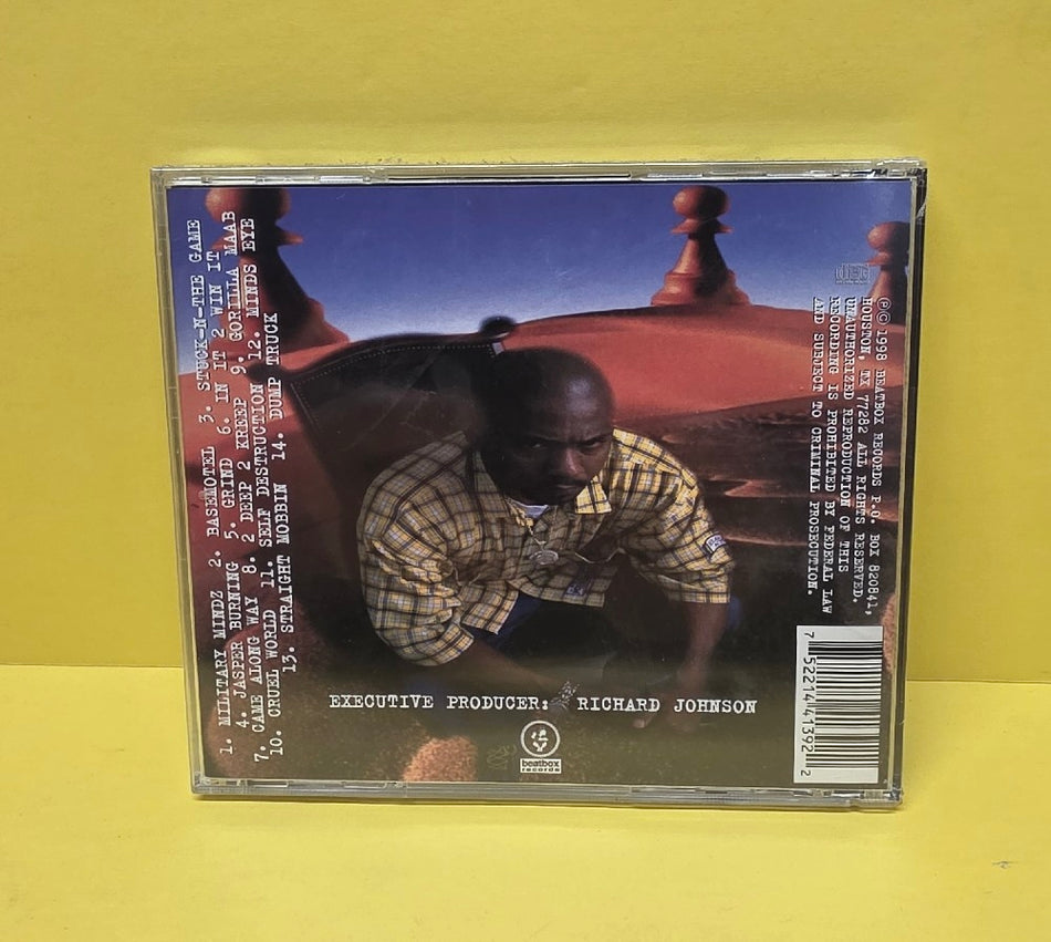 G-Rapp The General - Military Mindz - 1998 - BTB 4139 2 - New - Sealed - CDs