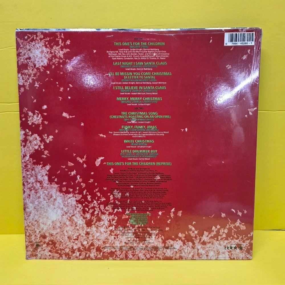 New Kids On The Block - Merry, Merry Christmas - 1989 - FC 45280 - New - Sealed - Vinyl